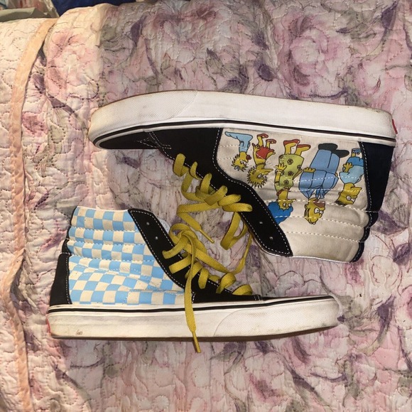 Vans The Simpsons Sk8-Hi Family Portrait Sneaker Shoes Men’s Size 8.5 Women’s 10 main image 12